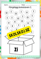 Veckans bokstav - Bokstaven Ii