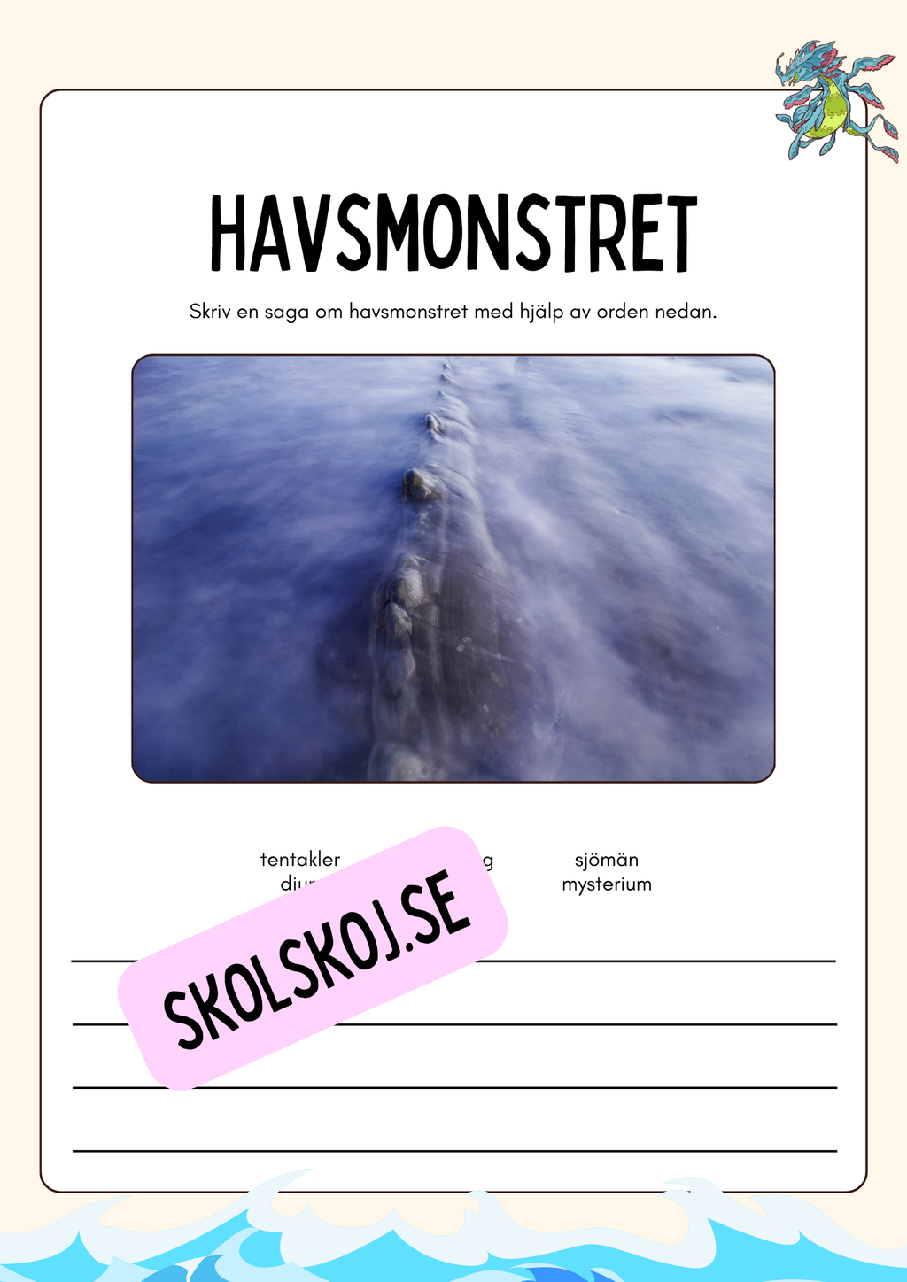 Havsmonstret - Kul och spännande fakta om havsmonstret och lite till