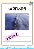 Havsmonstret - Kul och spännande fakta om havsmonstret och lite till