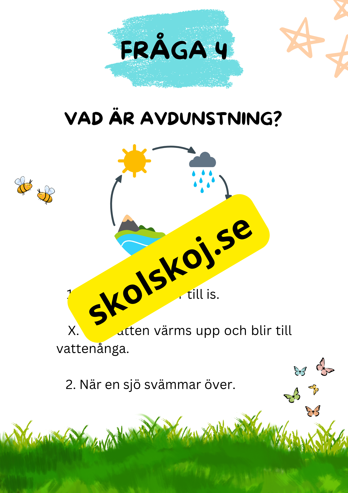 Tipspromenad - Årskurs 5 - Skolstart