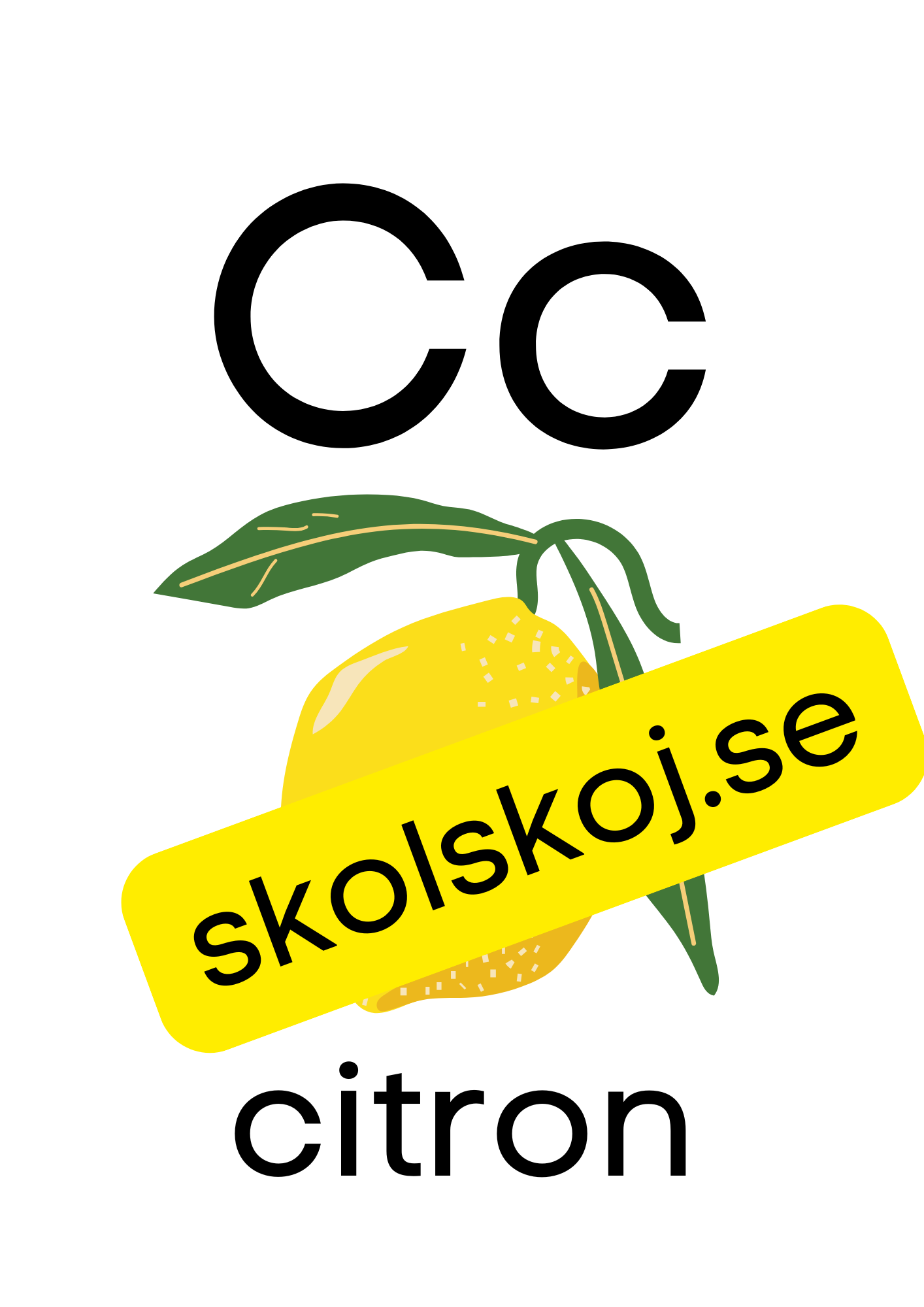 ABC flashkort - Hela alfabetet