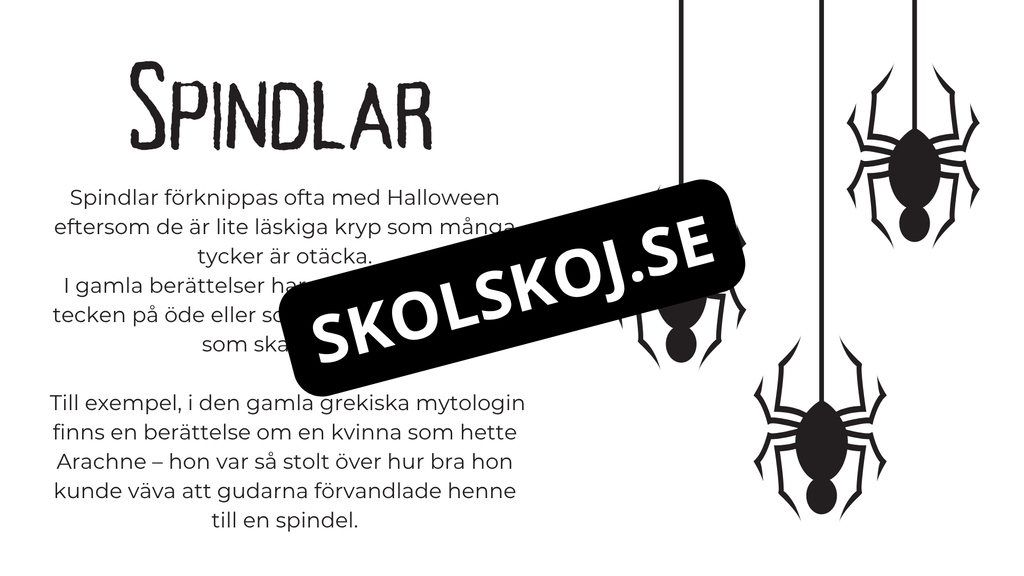 Klassiska figurer från Halloween