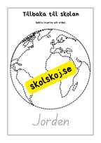 Tillbaka till skolan - Skrivträning