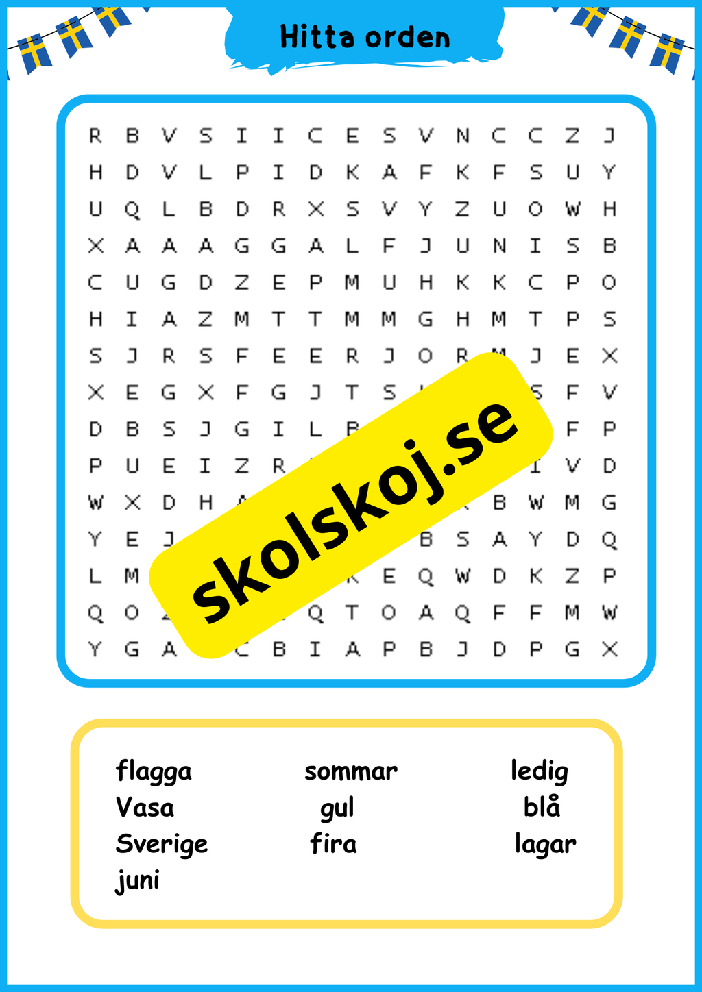 Sveriges nationaldag - Nationaldagen