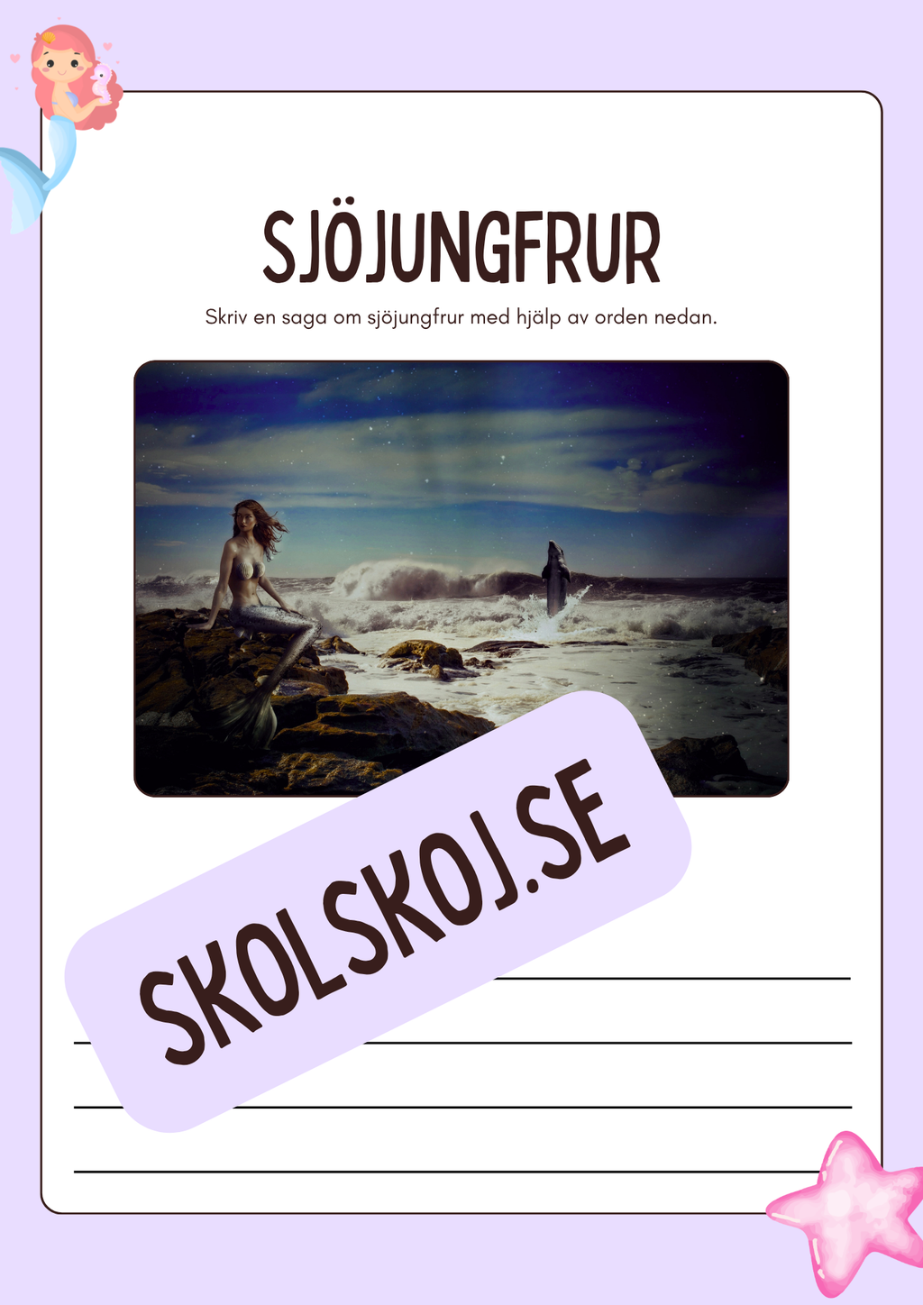 Sjöjungfrur – Rolig och spännande fakta om sjöjungfrur