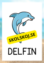 Havsdjur - Bildkort