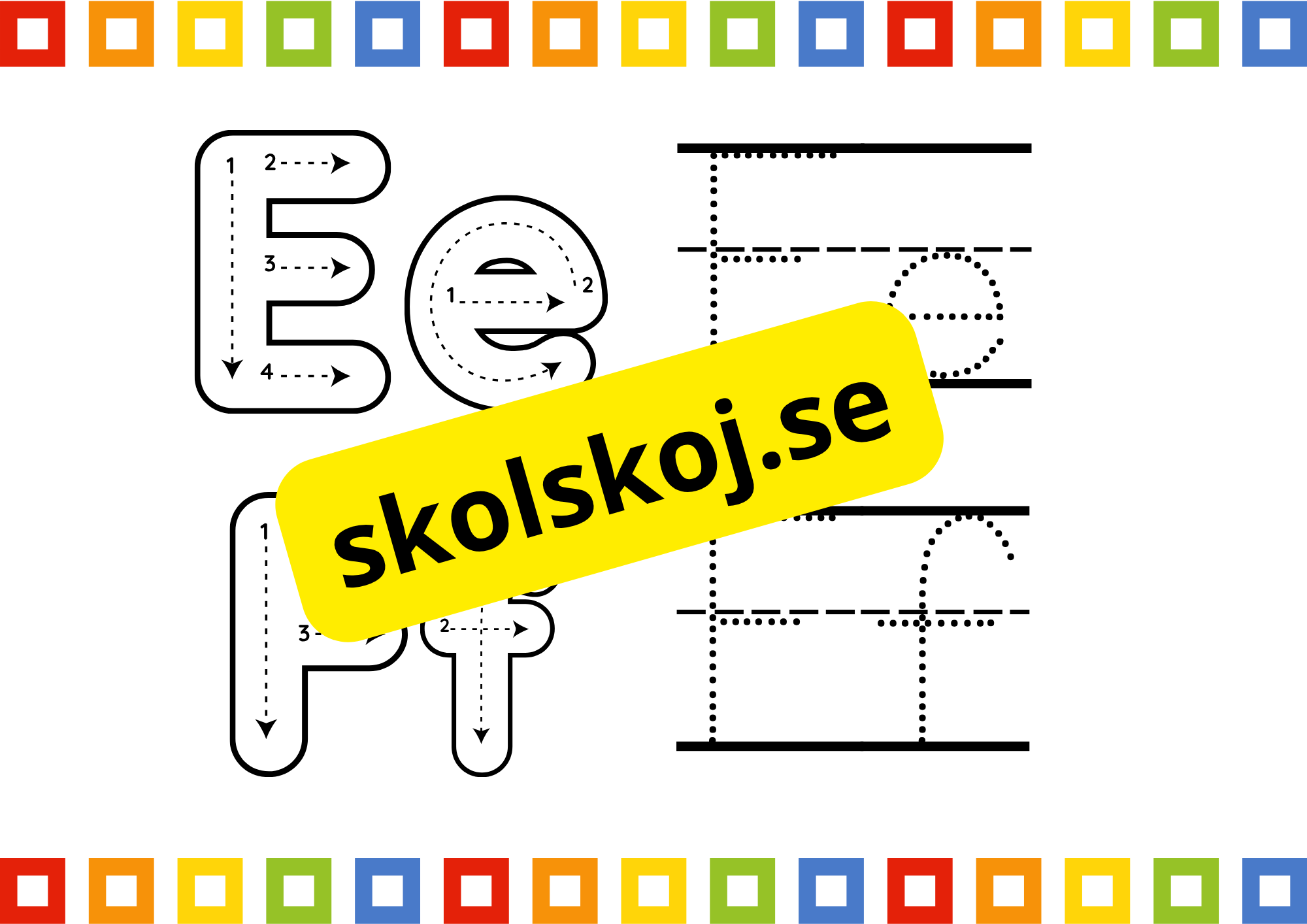 Dags att spåra bokstäver - Häfte
