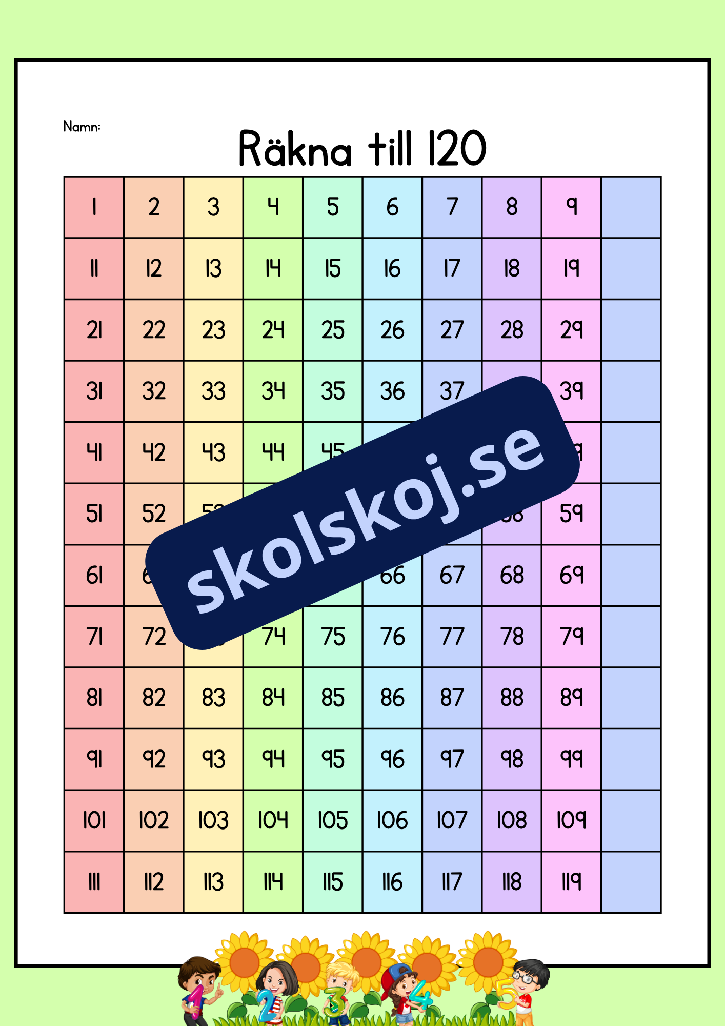 Räkna till 120