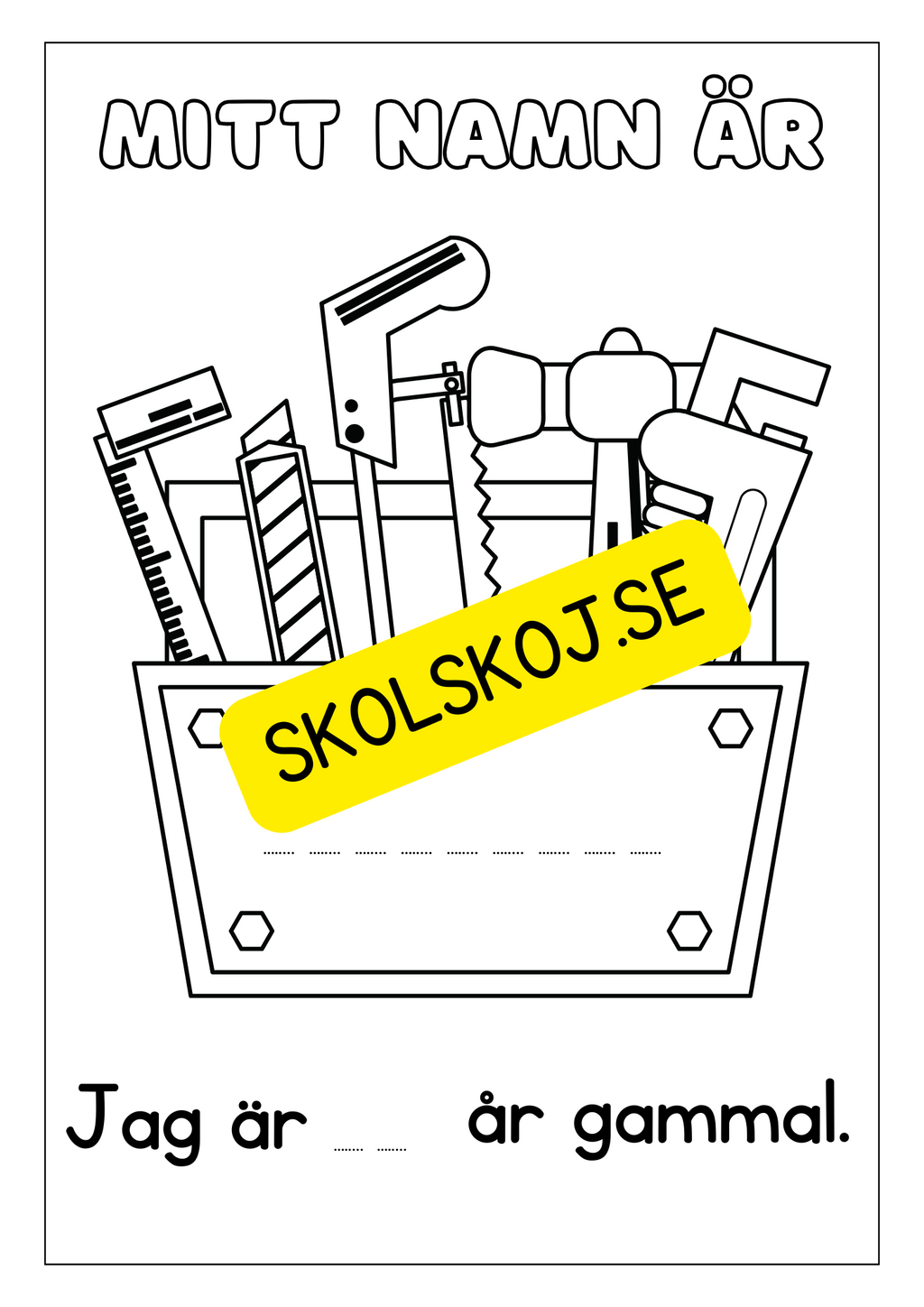 Jag är klar! - Blandade uppgifter (16 sidor)