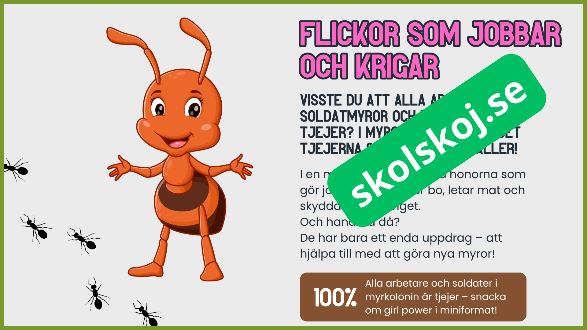 7 superroliga saker du inte visste om myror