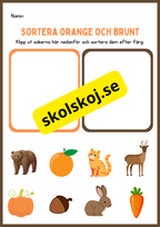Sortera efter färg