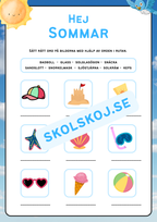 Hej sommar - Aktivitetsbok