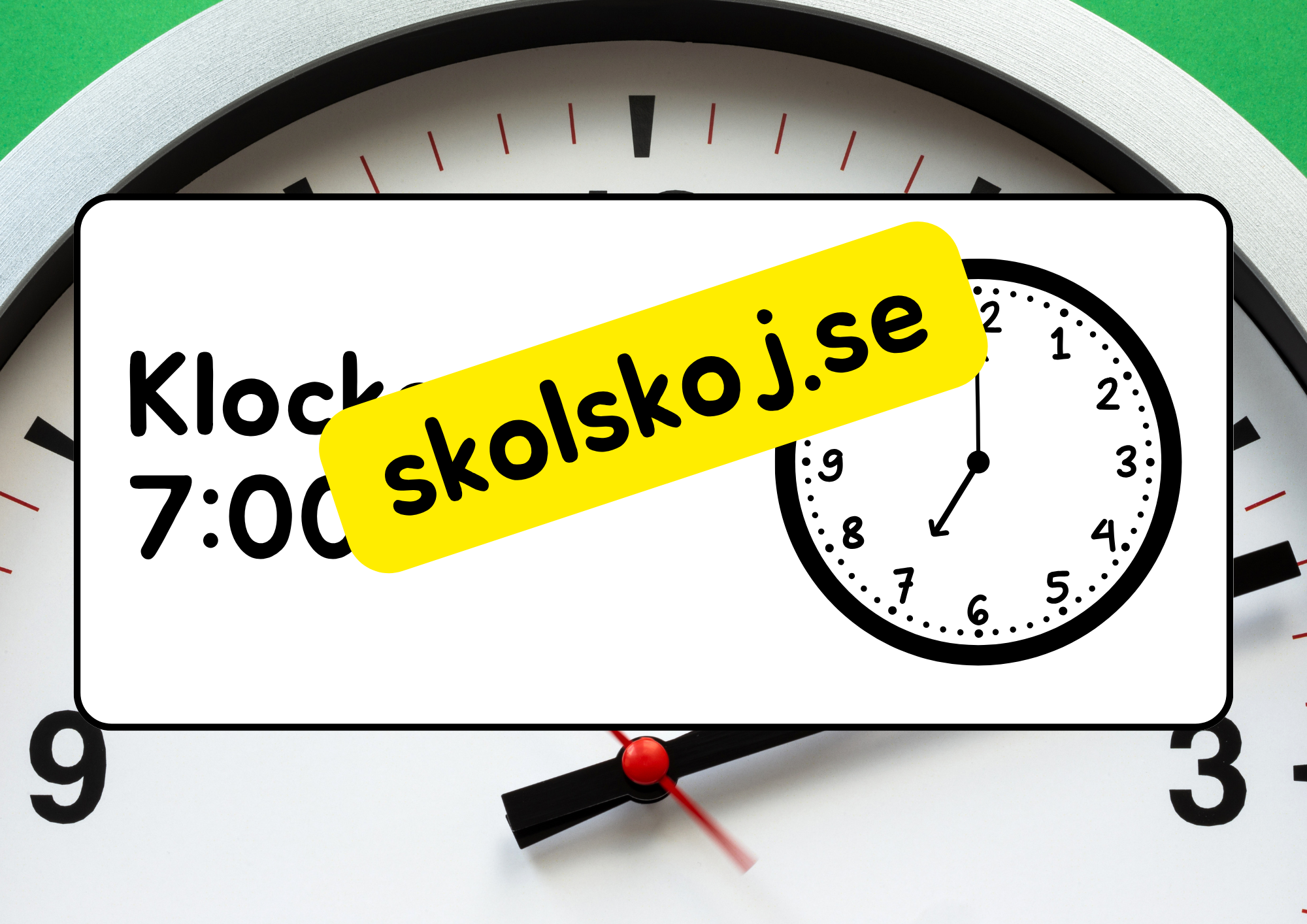 Hur mycket klockan - Presentation