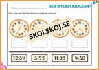 Hur mycket klockan - Häfte