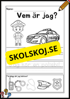 Vem är jag? Tema: Yrken