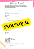 Algebra - Årskurs 7 - 9