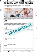 Beskriv med dina sinnen