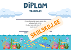Diplom - Tema Sommar (4 st)
