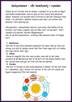 Upptäck rymden - Fakta - Årskurs 4 - 6