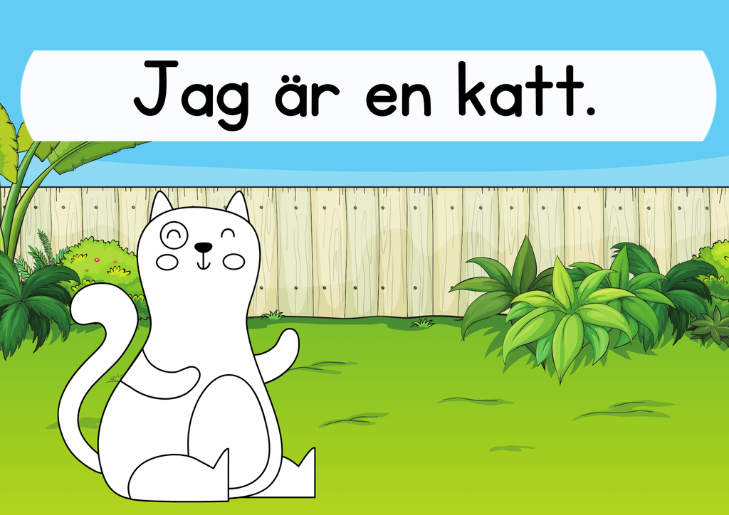 Jag kan läsa - Tema Djur
