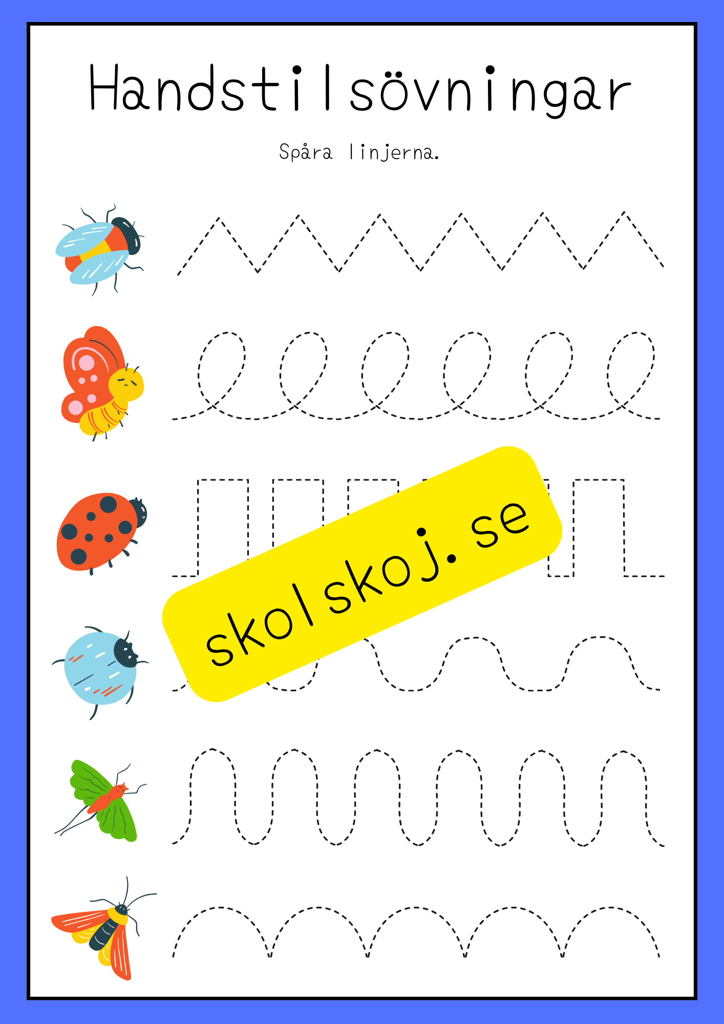 Handstilsövningar