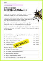 Djurens värld – Läs och lär