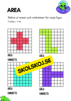 Area och omkrets - Årskurs 4 - 5