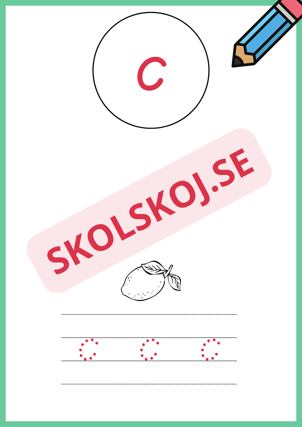 Jag lär mig alfabetet - Hela alfabetet