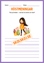 Höstmeningar