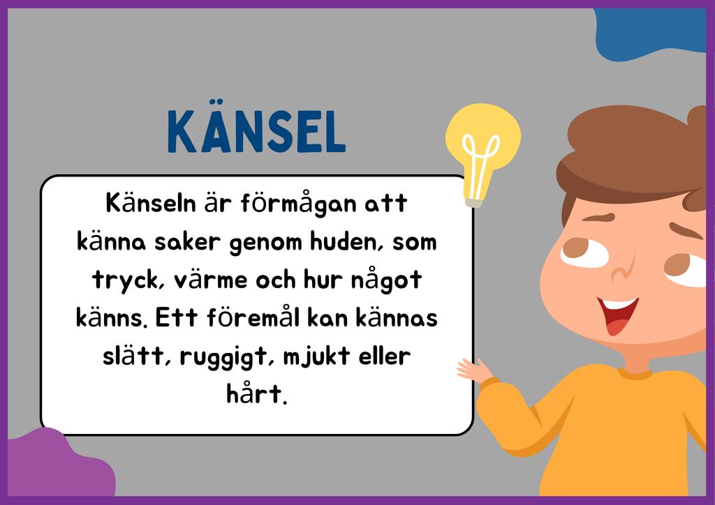 Känsel - Presentation + Frågor