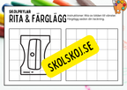 Rita och färglägg - Häfte