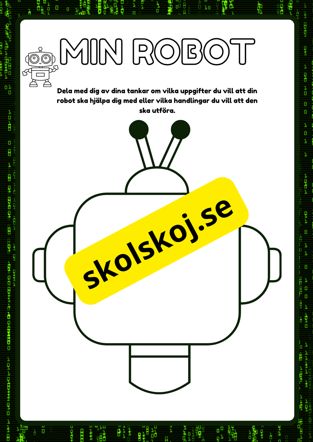 Robot - Aktivitetsbok
