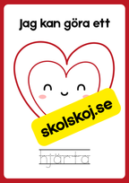 Vi tränar geometriska former - Häfte