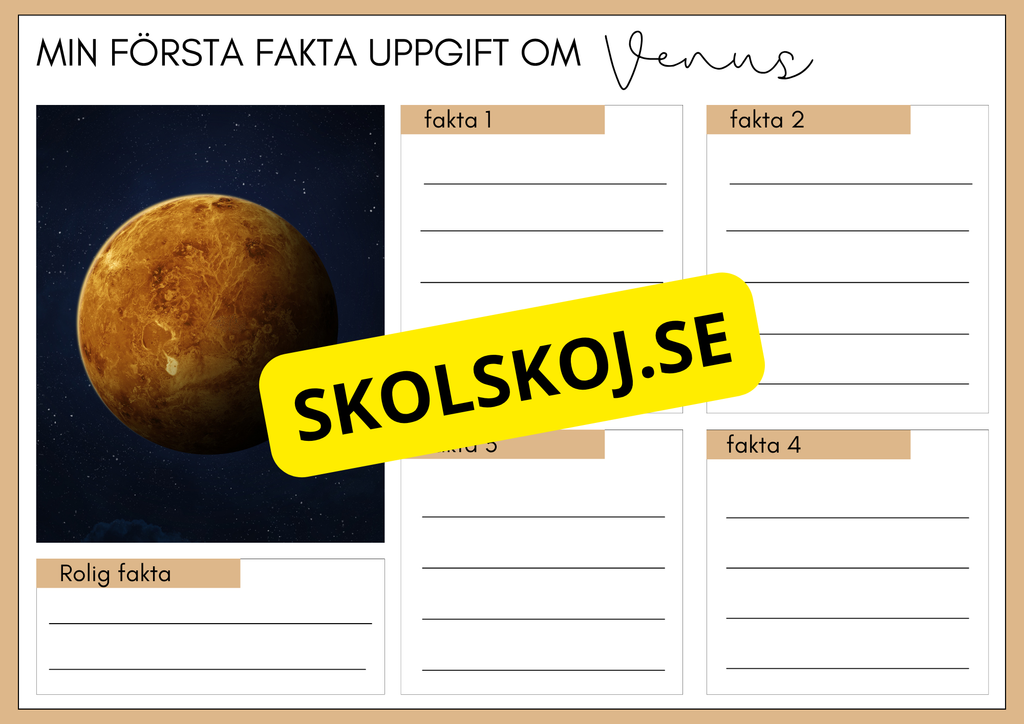 Upptäck solsystemet och skapa din egen planet