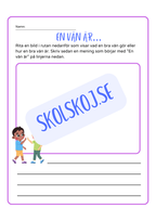 En vän är - Häfte