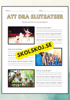 Att dra slutsatser - Häfte