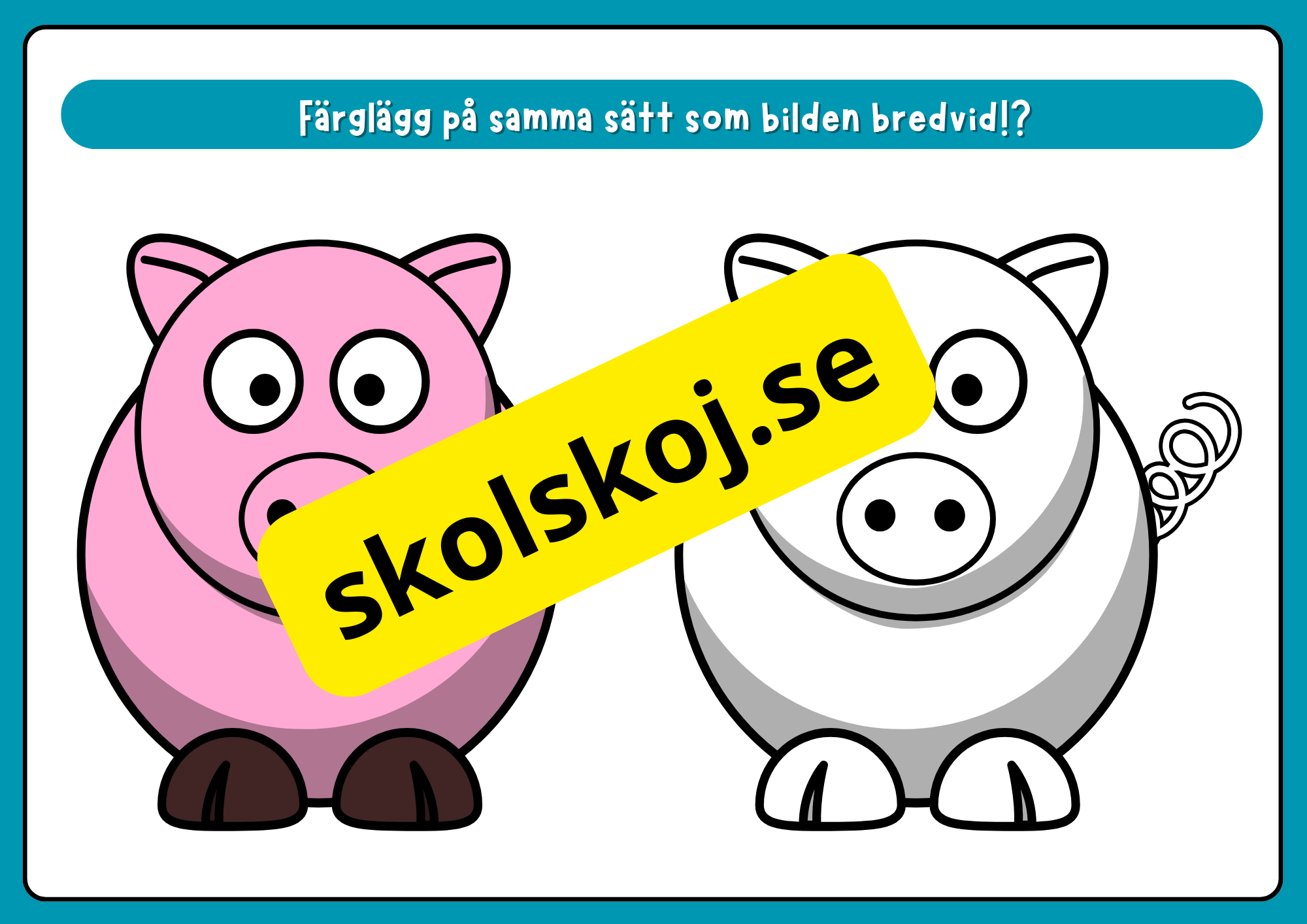 Rolig skrivträning - Förskola - Åk 2