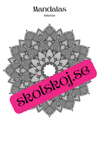 Mandalas - Målarbok
