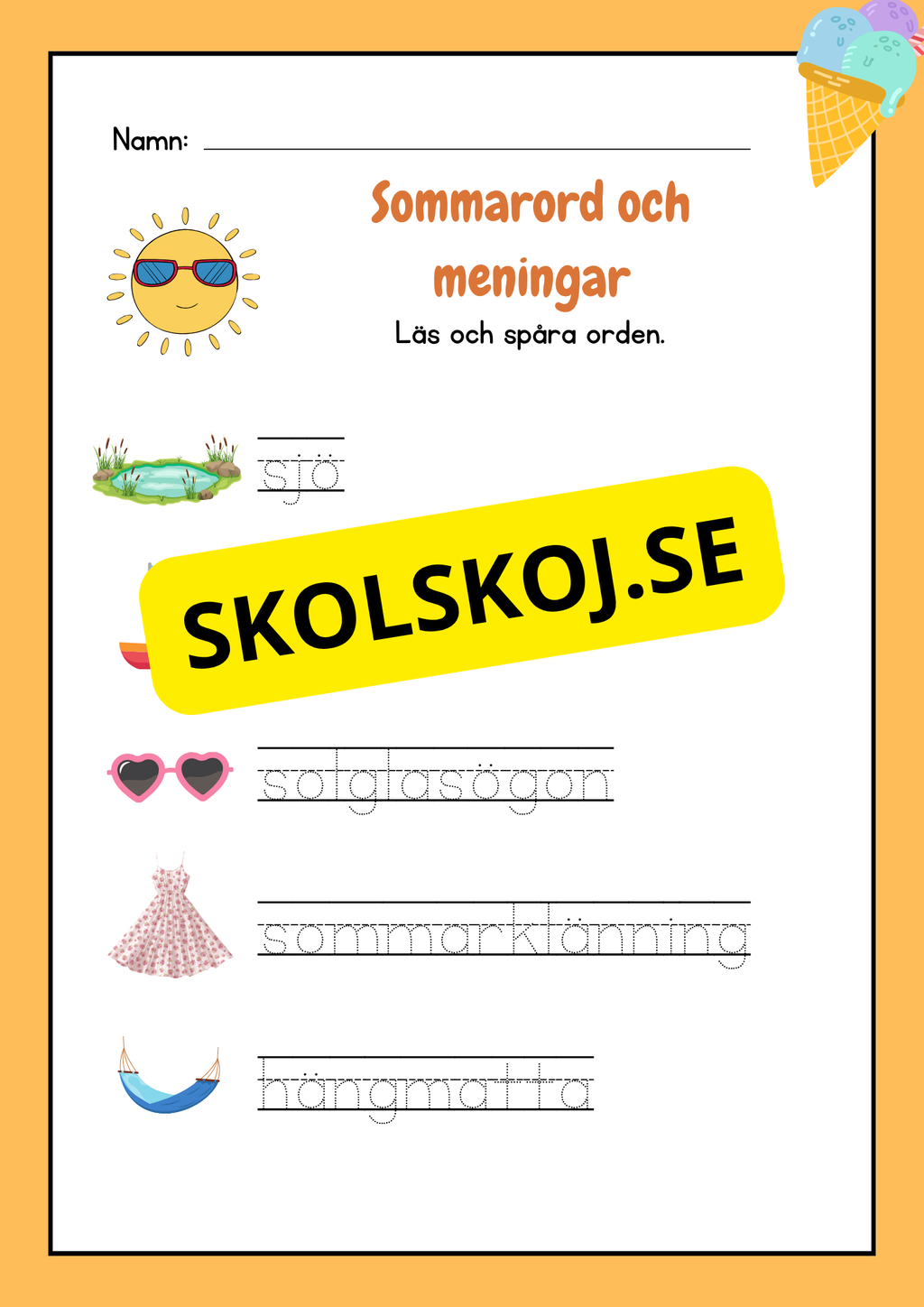 Sommarord och meningar