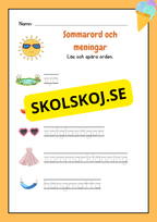 Sommarord och meningar