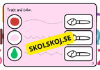 Learn the colors - Activity book