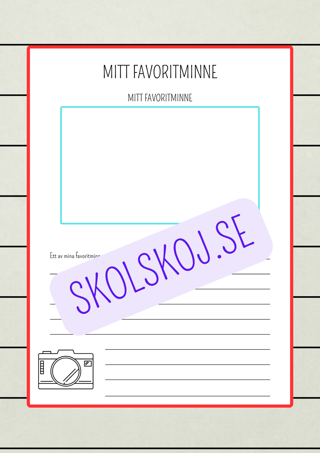 Ytterligare ett år i skolan - Häfte