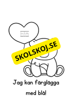 Alla hjärtans dag - Målarbok