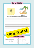 Häfte - Skriv till bild