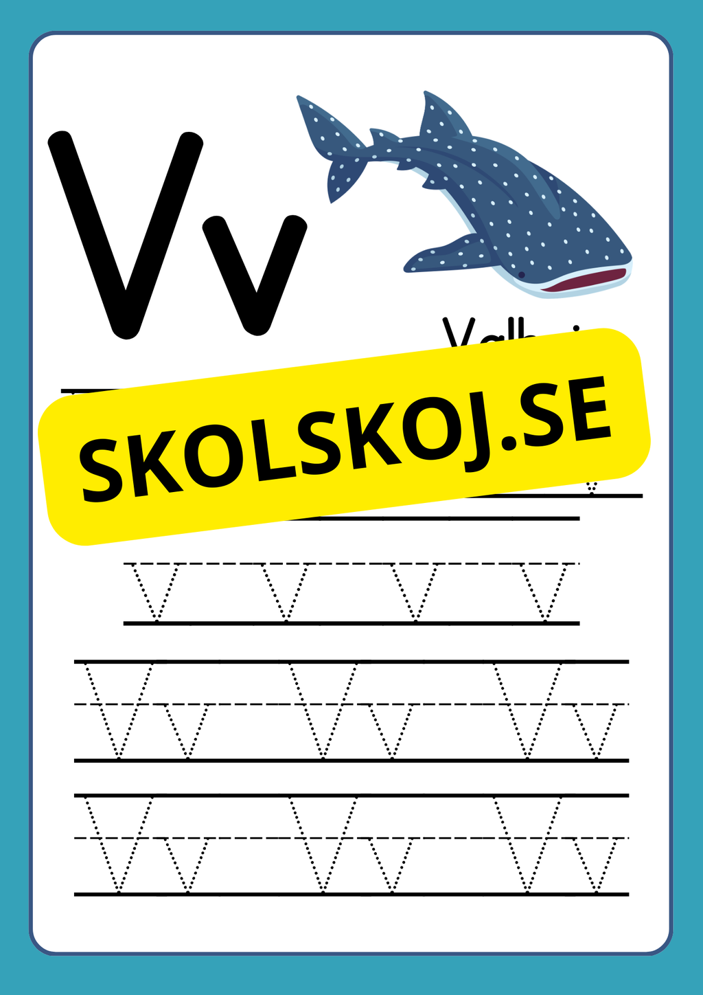 Träna finmotoriken - Lär dig alfabetet