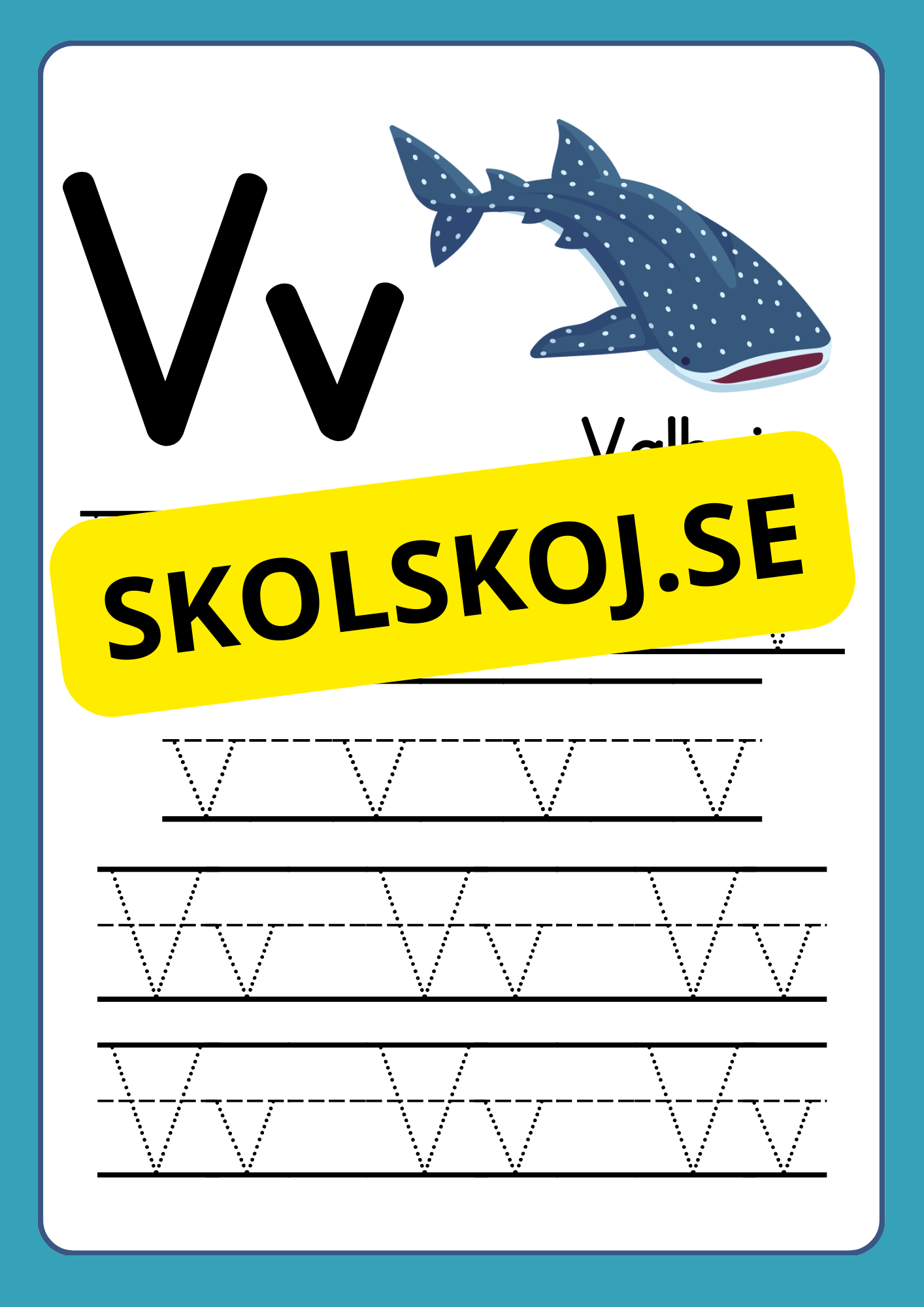Träna finmotoriken - Lär dig alfabetet