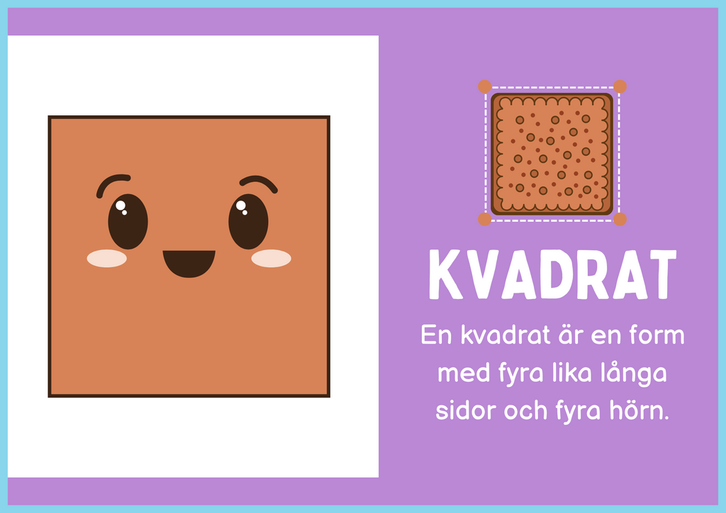 Vi lär oss former - Häfte - Presentation