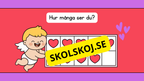 Jag lär mig räkna - Alla hjärtans dag