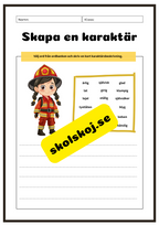 Skapa en karaktär