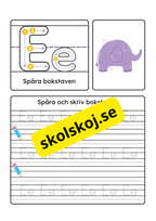 Vi lär oss alfabetet - Hela alfabetet